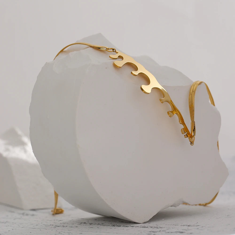 Geometric Choker Necklace