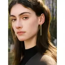 Tassel Chain Drop Earrings