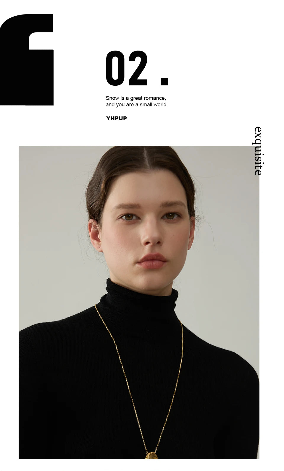 Minimalist 316L Stainless Steel Oval Pendant Necklace