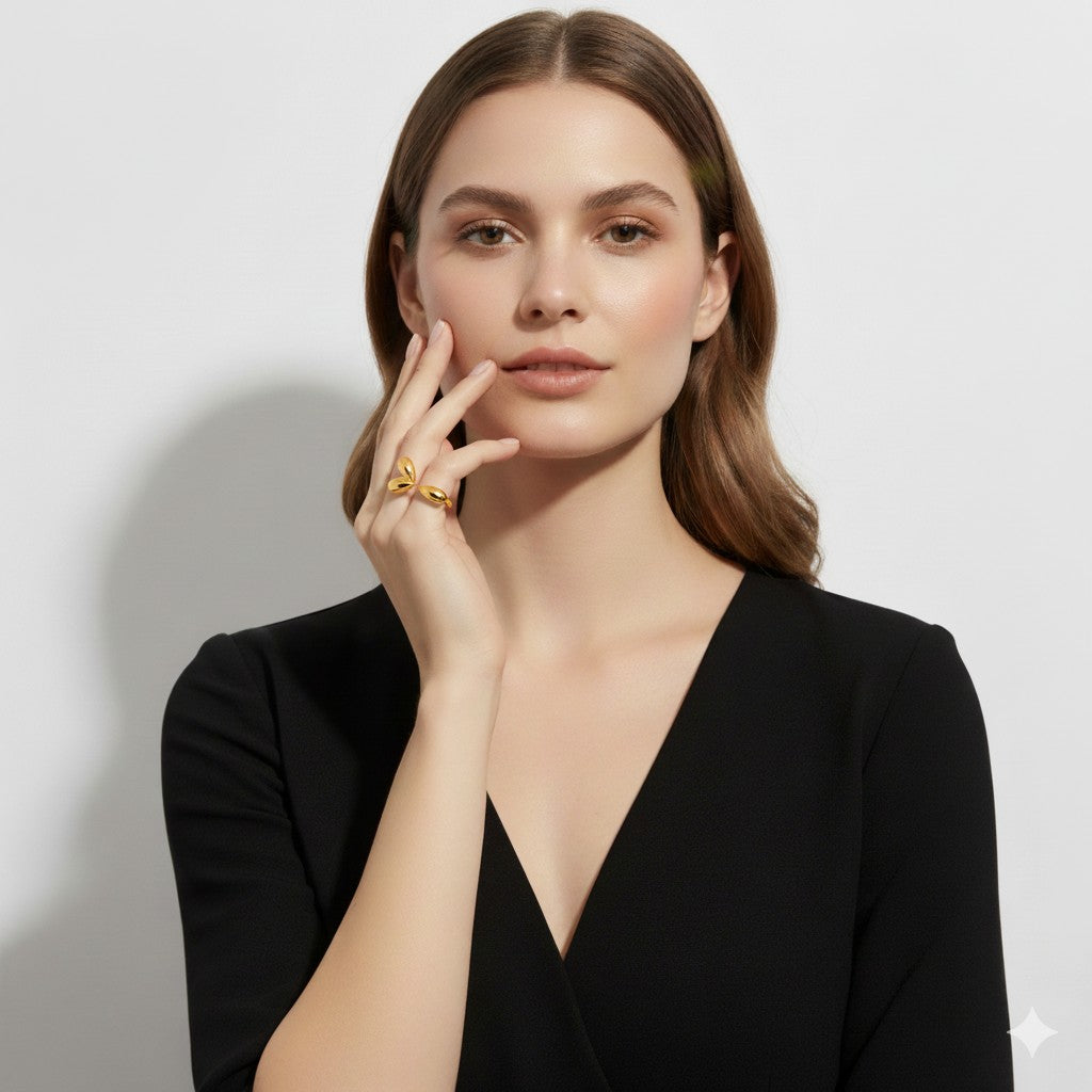 Heart Love Adjustable Ring