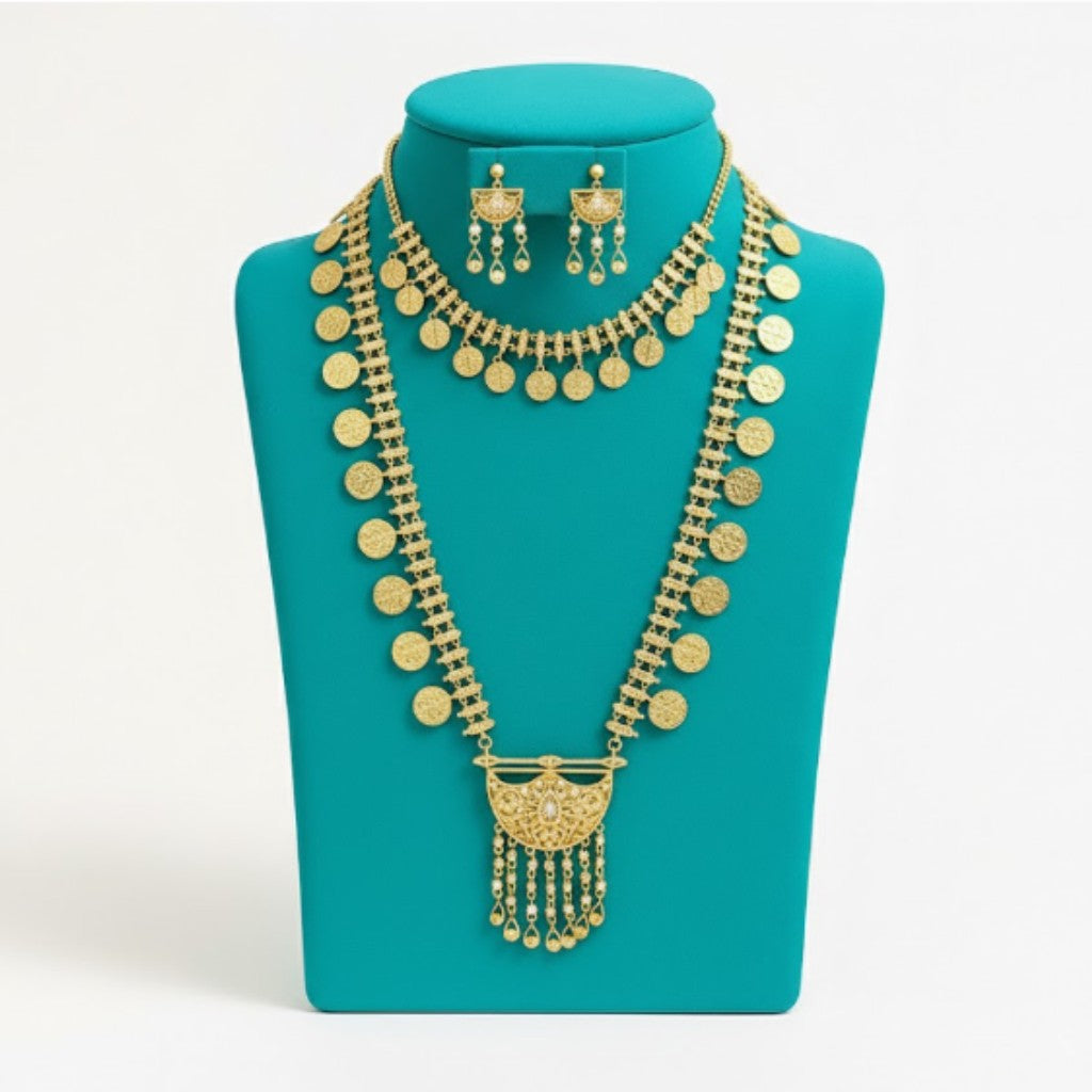 Long Gold Chain Necklace