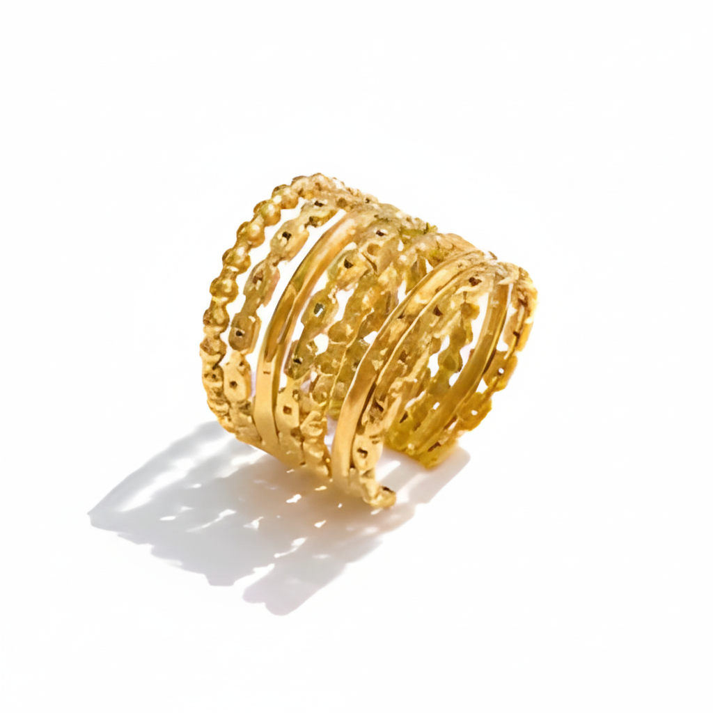 Layered Golden Ring